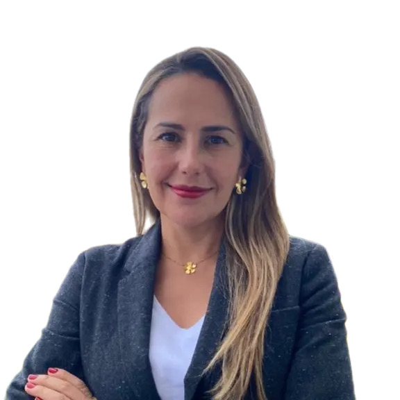 Foto de Mónica Prada, Gerente Healthcare en Colombia